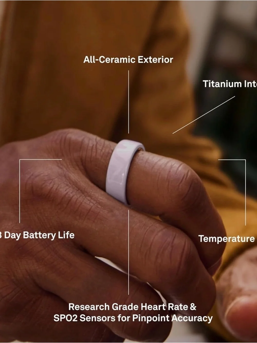 Oura Ring Ceramic